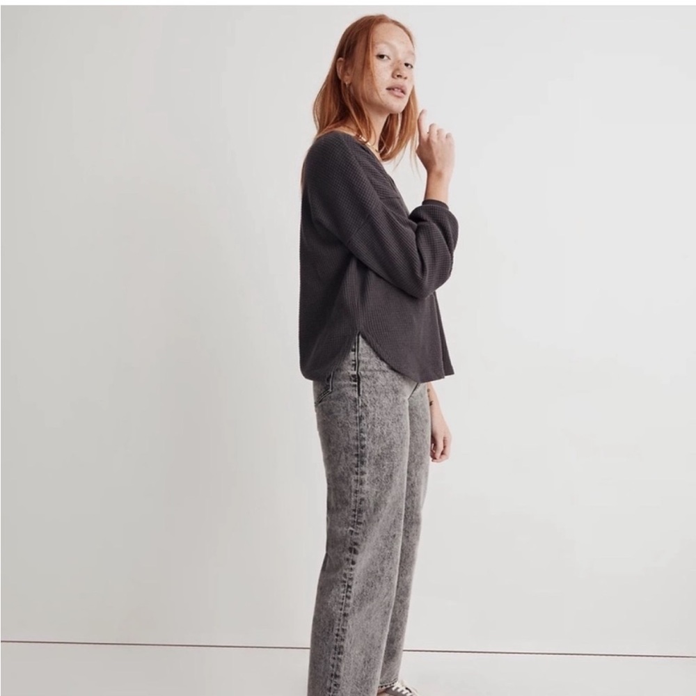 Madewell Waffle Knit Pullover